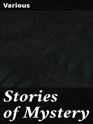 cover image of Stories of Mystery